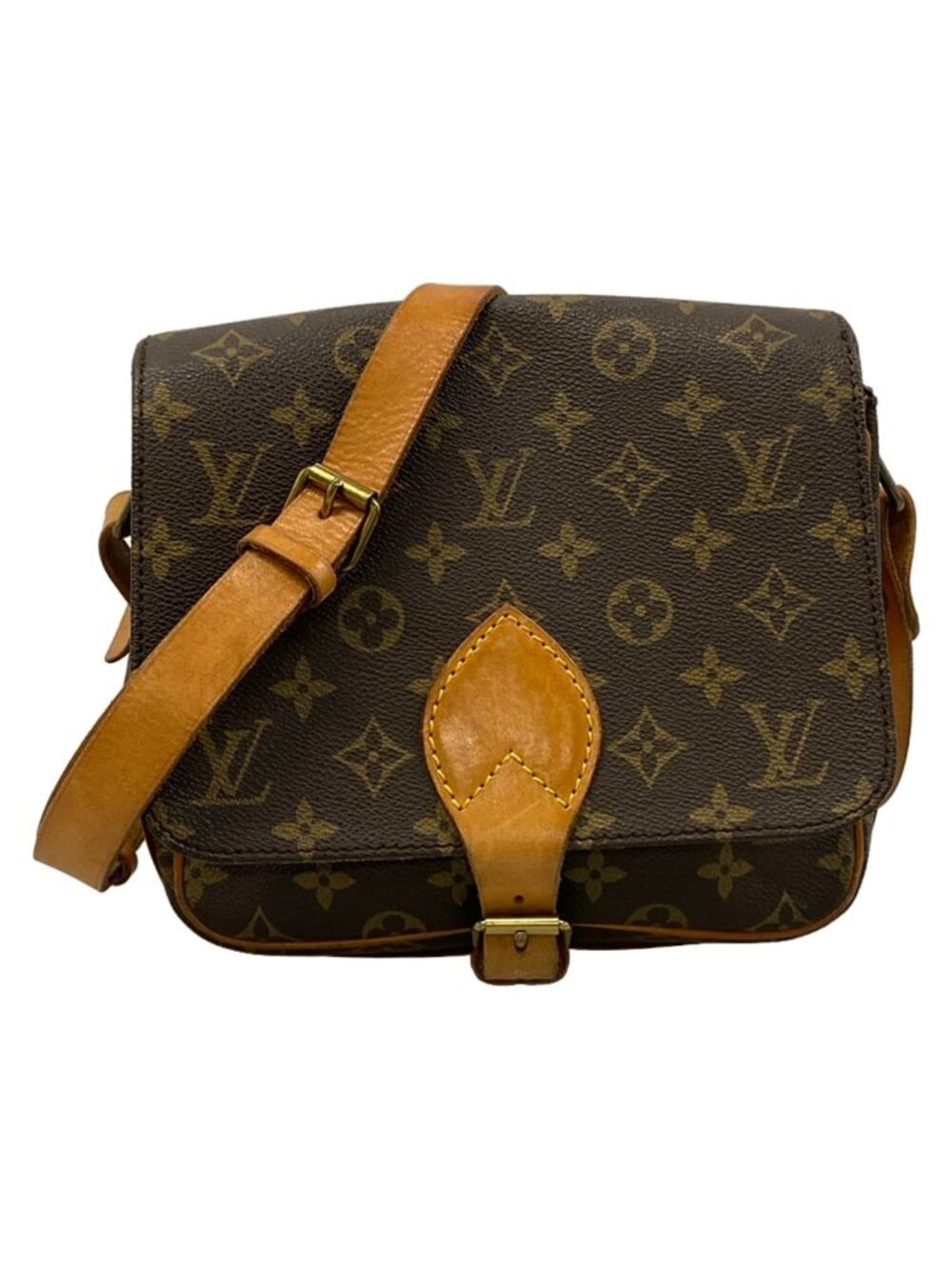 Louis Vuitton Shoulder Bag Monogram Cartouchiere MM